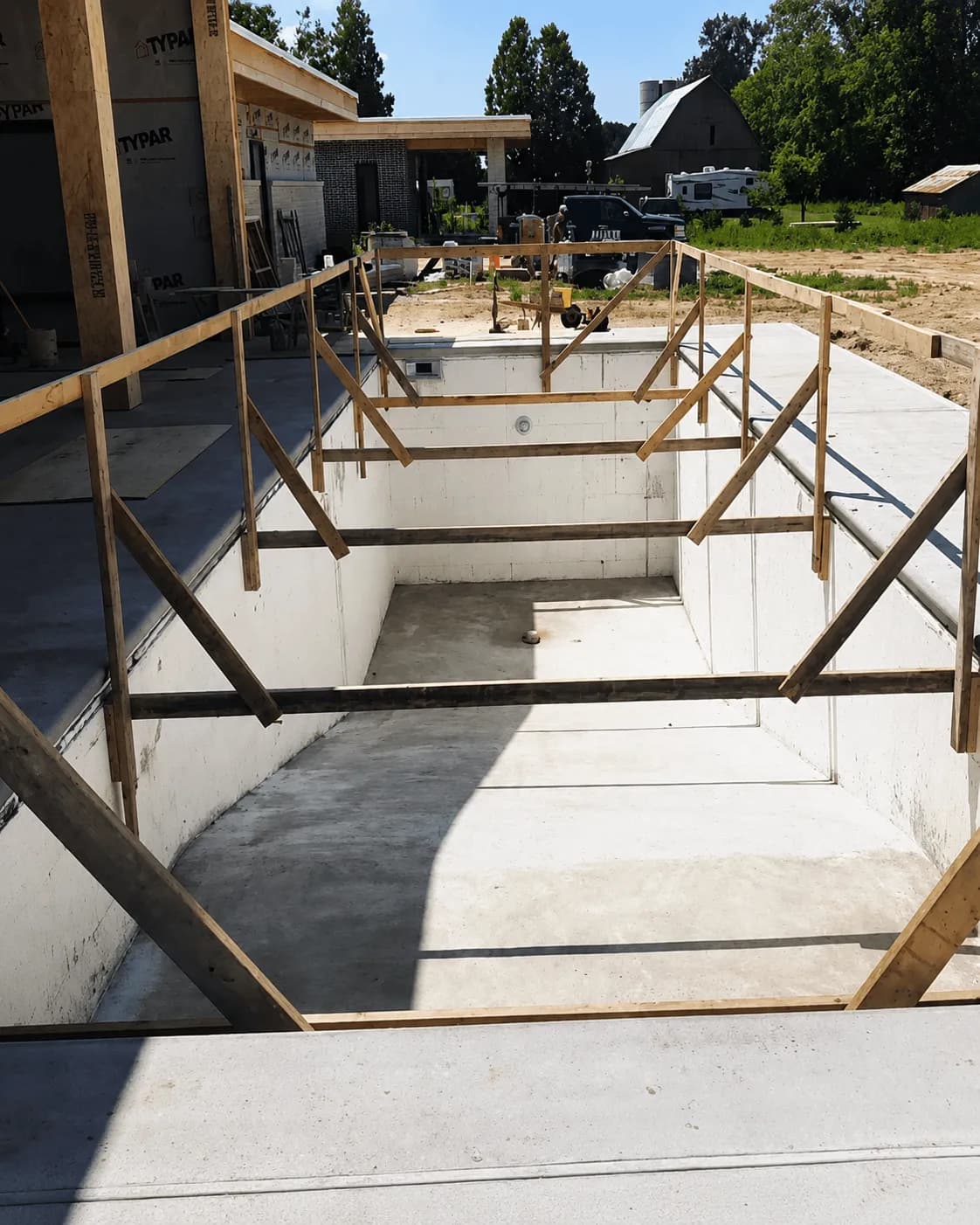 Spartan Builders ICF Pool Construction Forms
